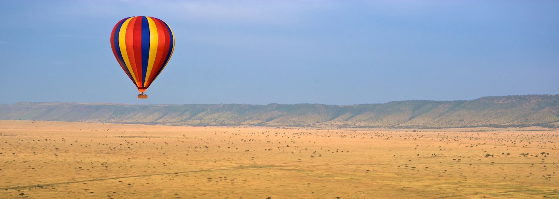 Balloon flight over the Masai Mara