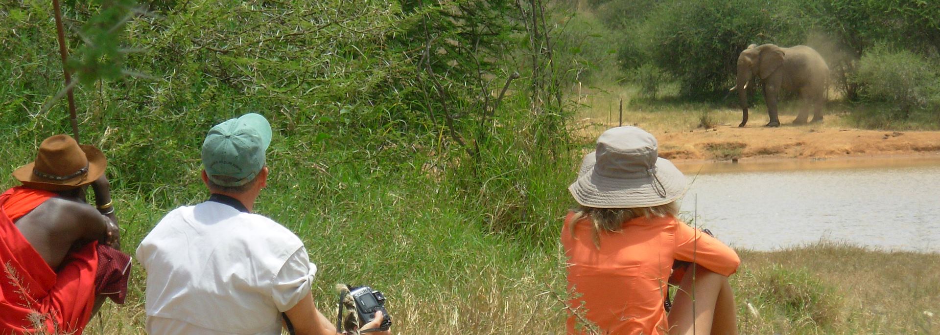 Walking safari in Karisia Hills