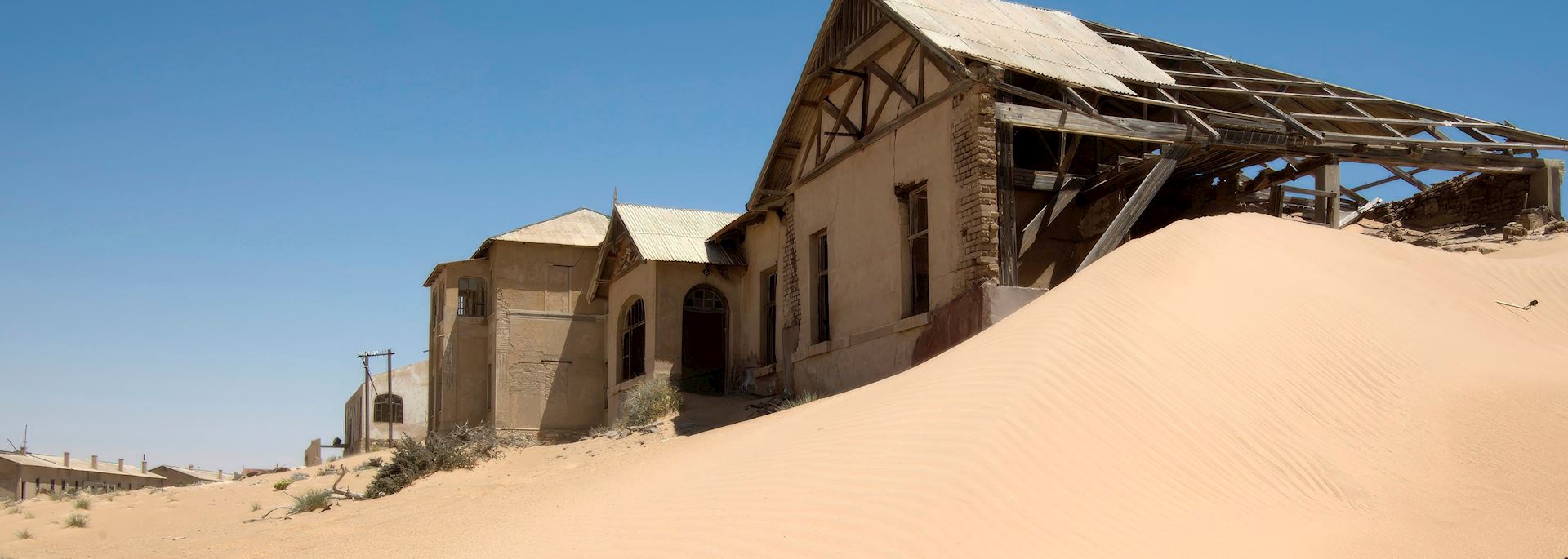 The ghost town at Kolmanskop