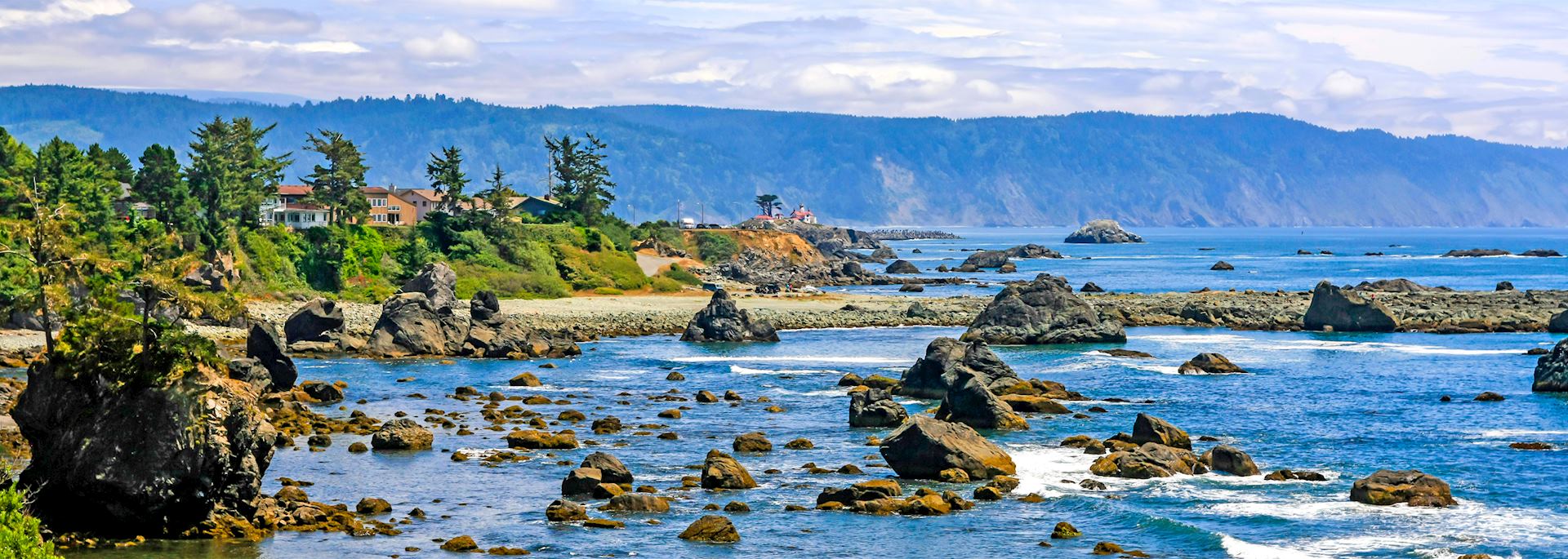 Pacific coastline at Crescent City
