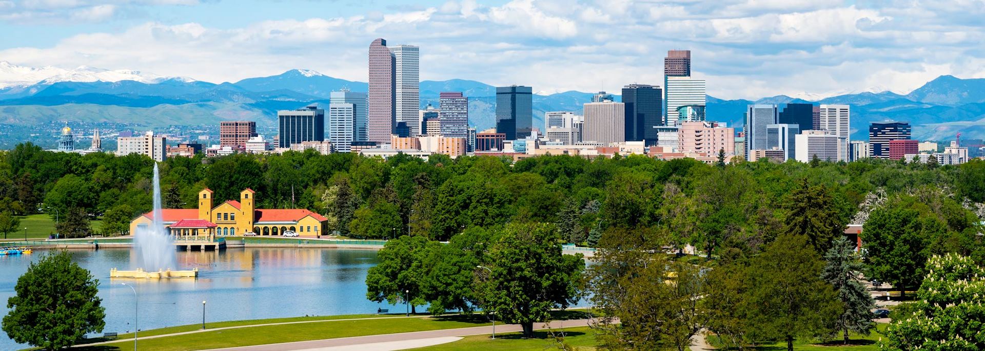 Downtown Denver, the USA