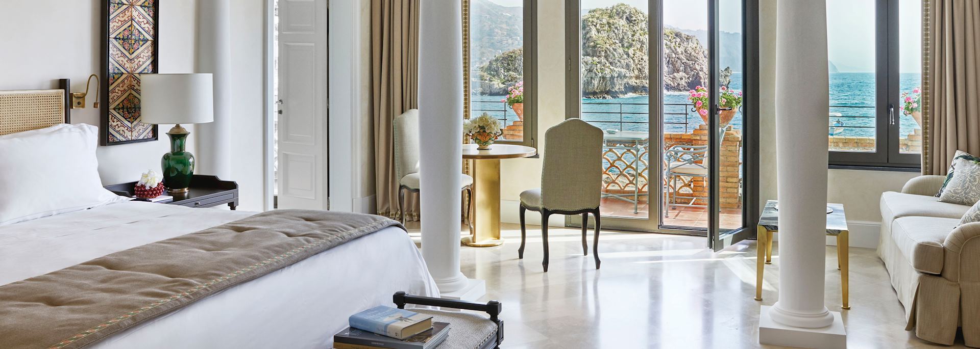 Guest room at Villa Sant'Andrea