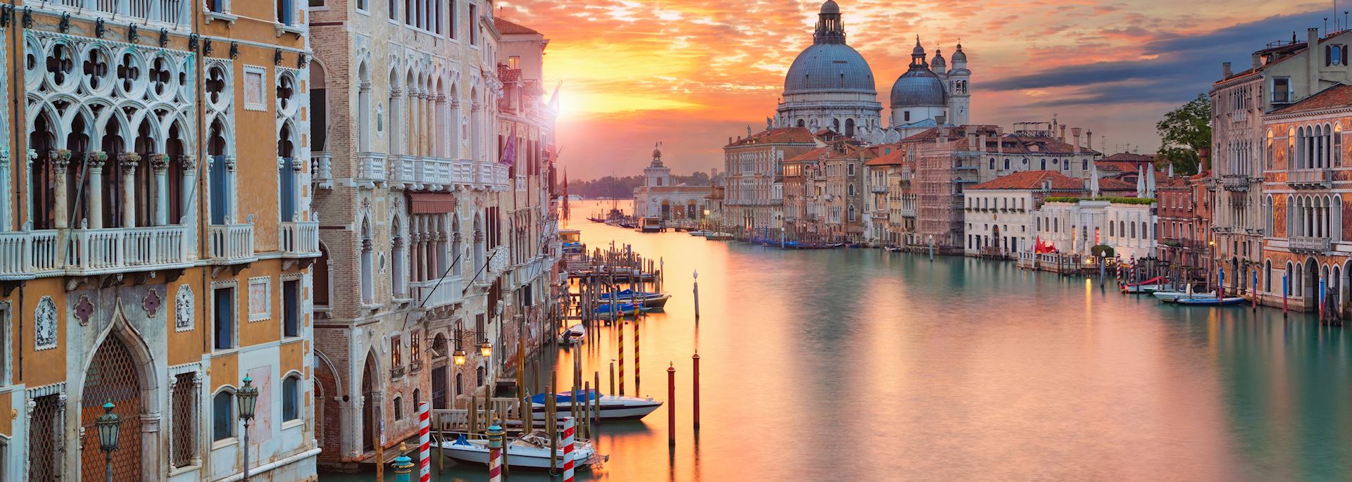 Grand Canal at sunset, Venice