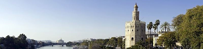 The Moorish-built Torre del Oro (Golden Tower), Seville