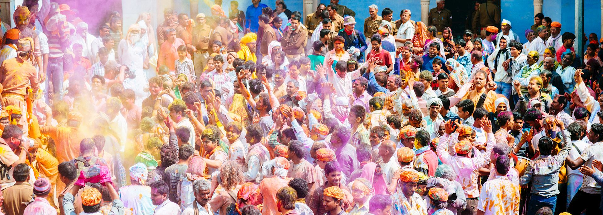 Holi festival in India