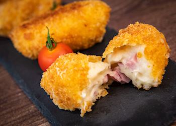 Croquettes con jamón